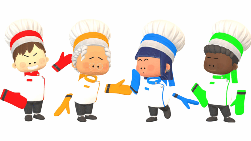 Image showing our updated chef characters